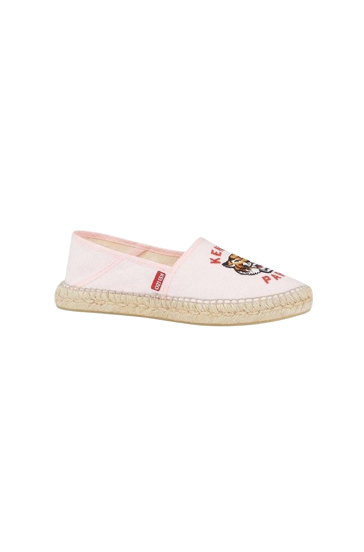 Lucky Tiger embroidered espadrilles - Faded Pink
