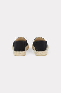 Lucky Tiger embroidered espadrilles - Black