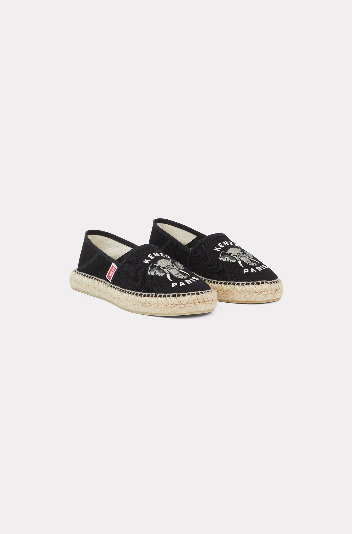 Embroidered espadrilles - Black