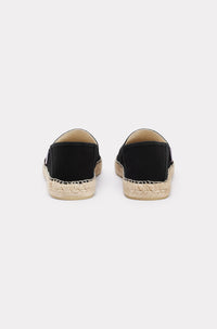 Kenzo Elephant special fit embroidered espadrilles - Black