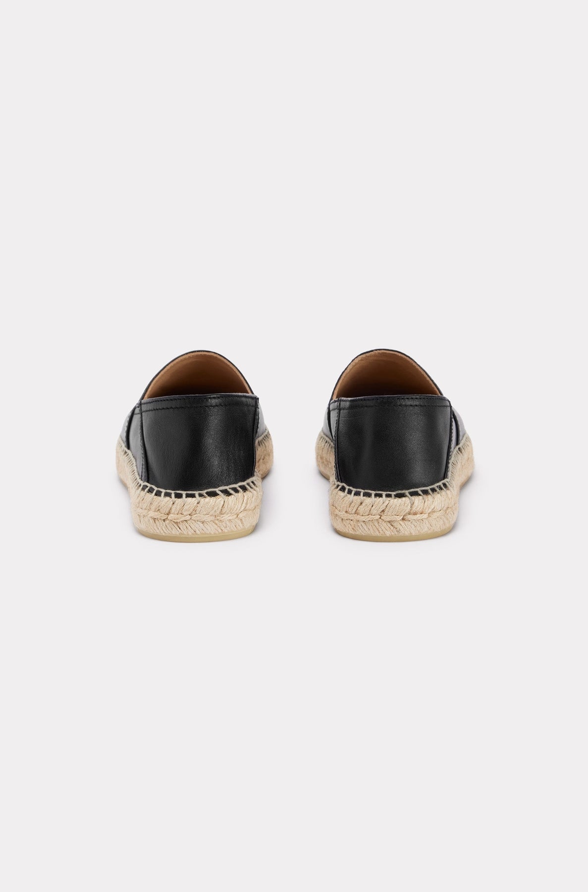 Boke Flower 2.0 special fit espadrilles in leather - Black