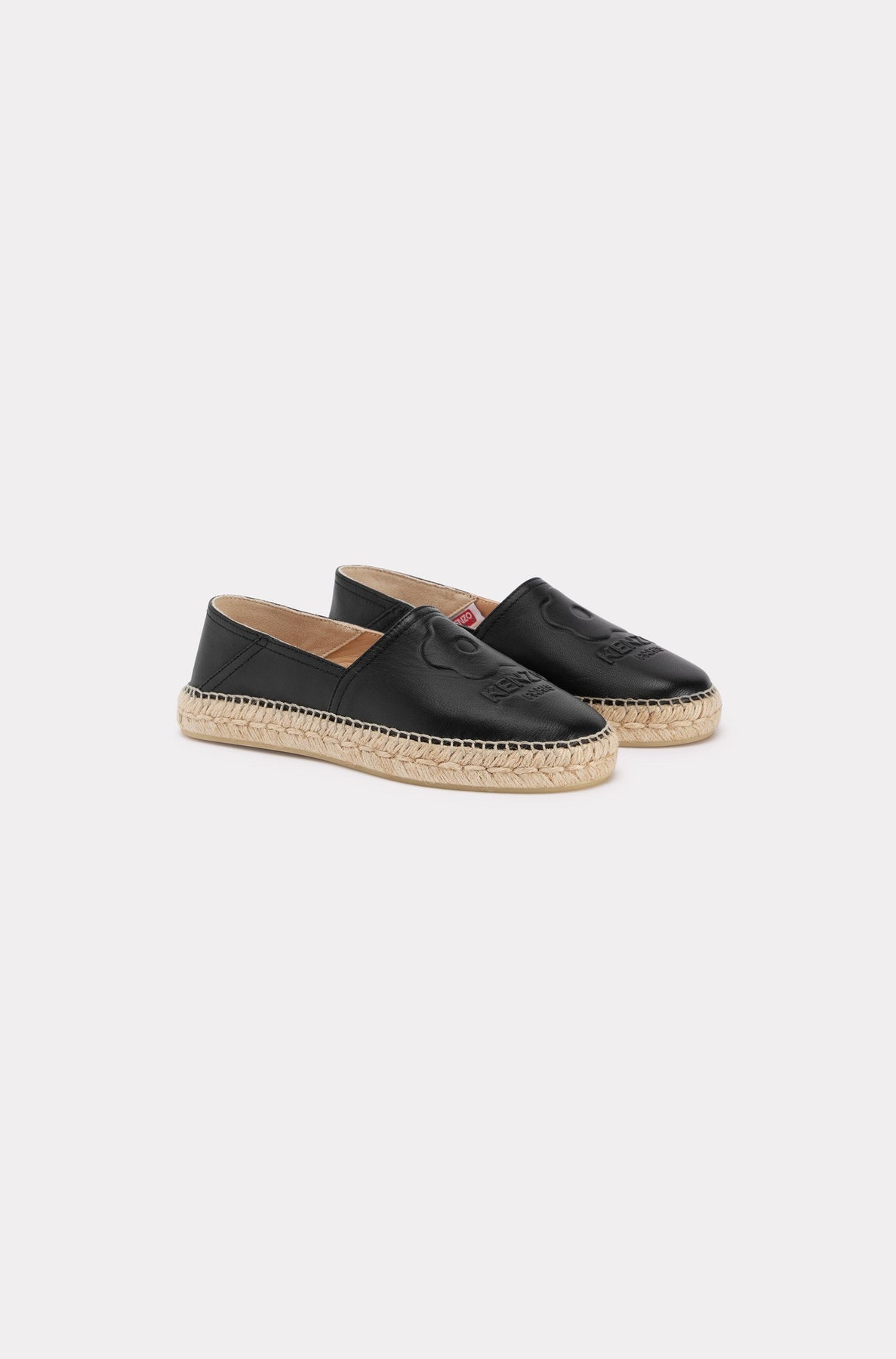 Boke Flower 2.0 special fit espadrilles in leather - Black