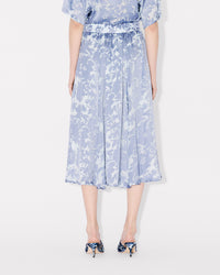 Flower Camo Midi Skirt