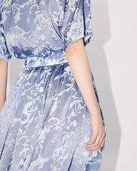 Flower Camo Midi Skirt