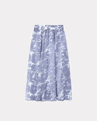 Flower Camo Midi Skirt