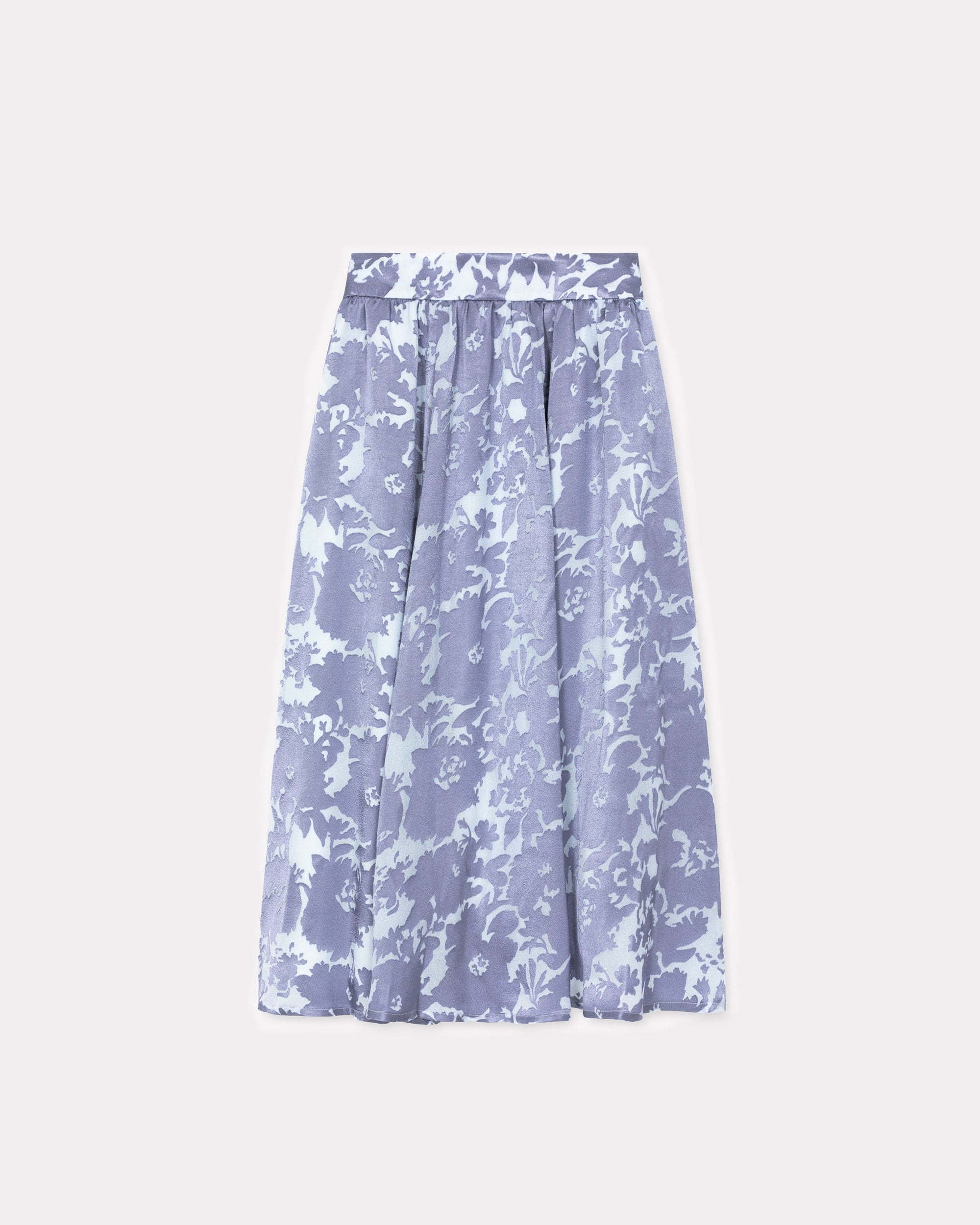 Flower Camo Midi Skirt