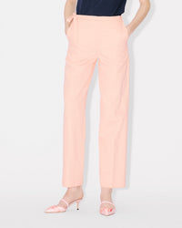 Solid Straight Pants