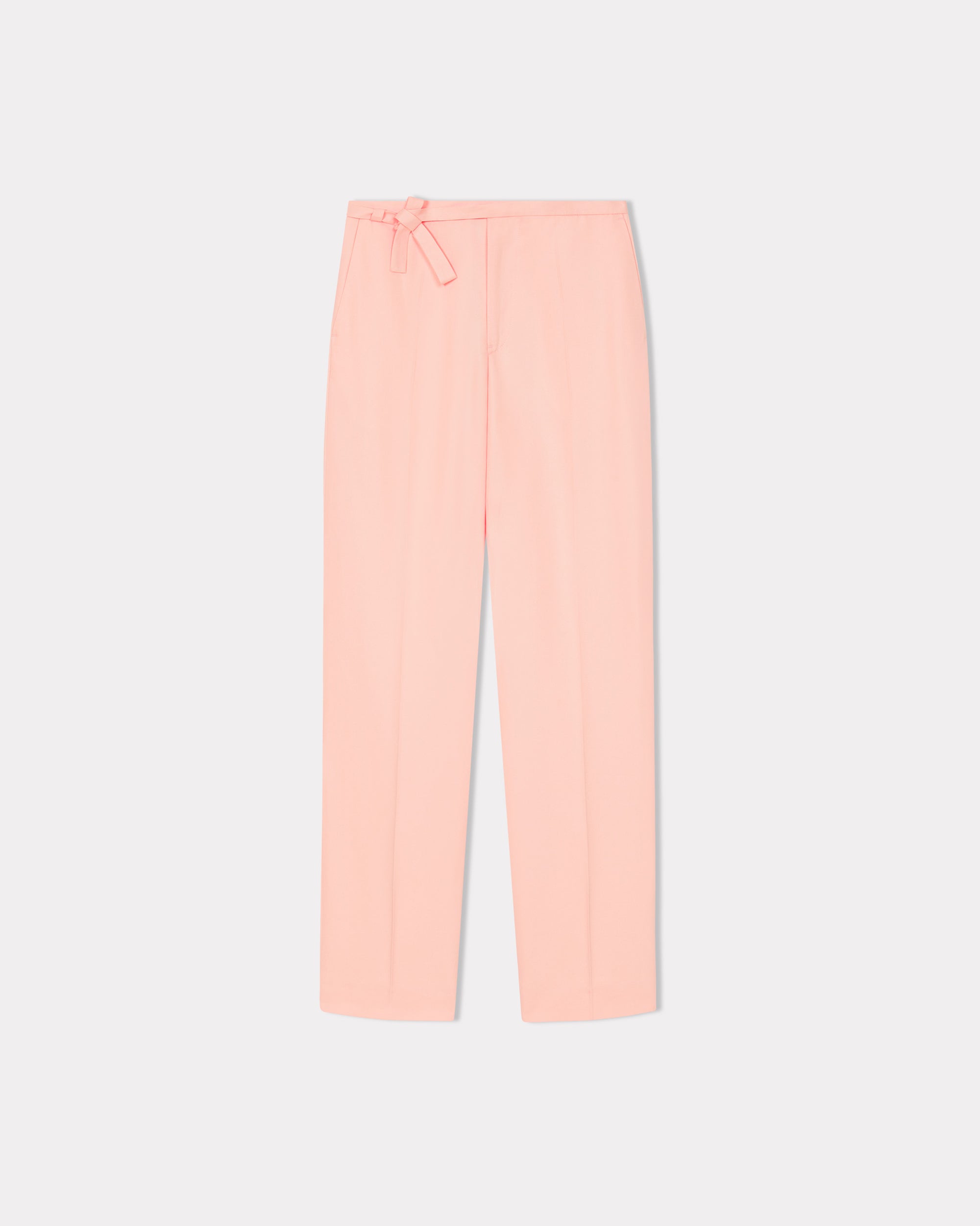 Solid Straight Pants