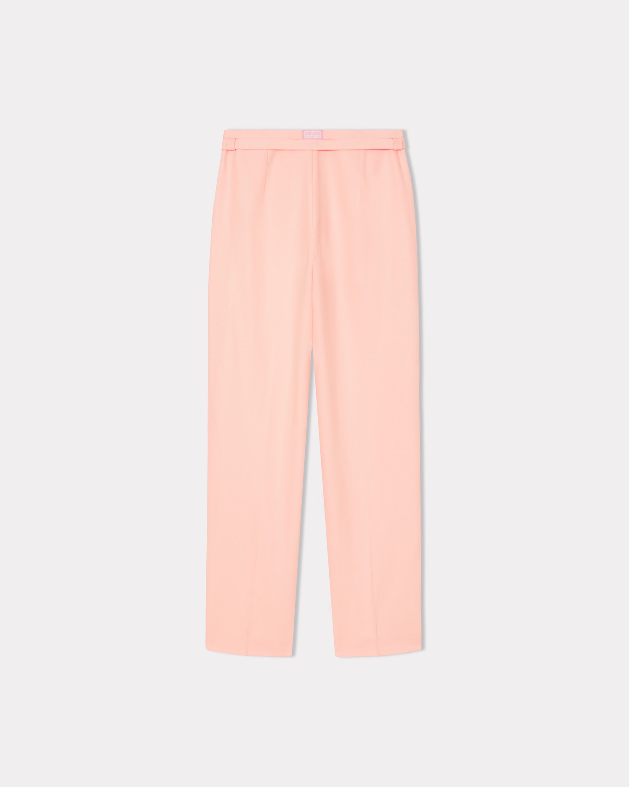 Solid Straight Pants