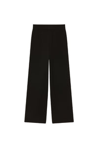 Pantalon brodé ‘Boke Flower Crest’ en laine - Black
