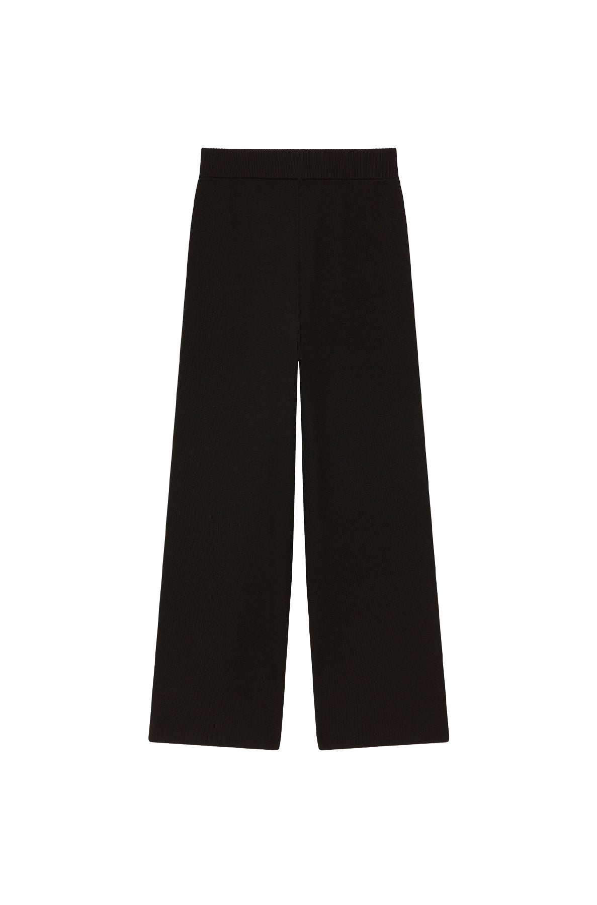 Pantalon brodé ‘Boke Flower Crest’ en laine - Black
