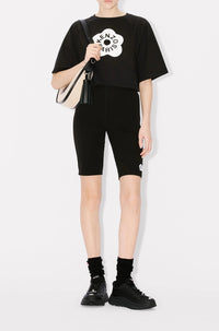 Boke Flower 2.0 embroidered cycling shorts - Black