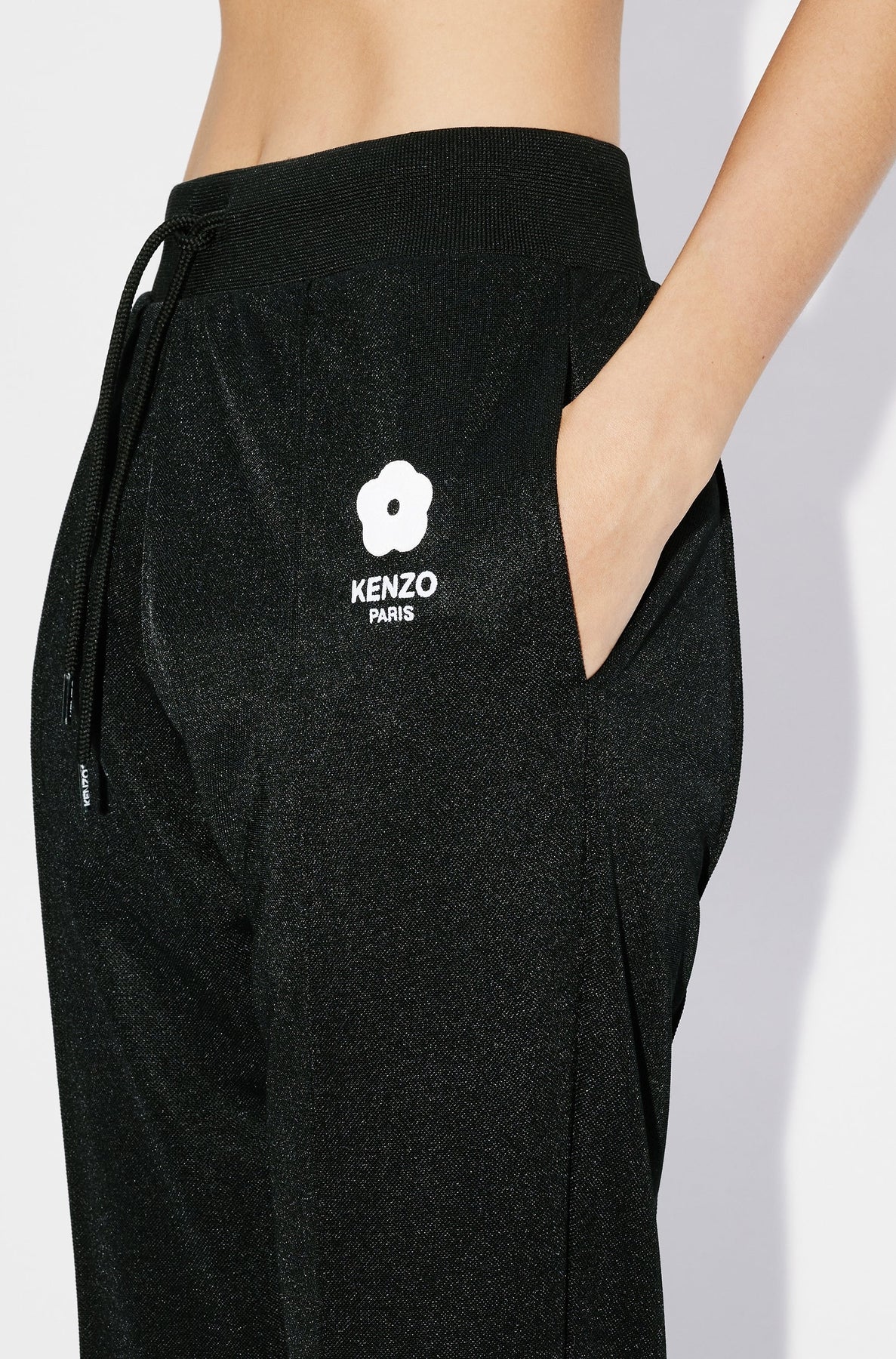 Boke Flower 2.0 embroidered jogging trousers - Black