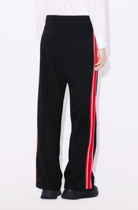 Year of the Dragon embroidered jogging trousers - Black