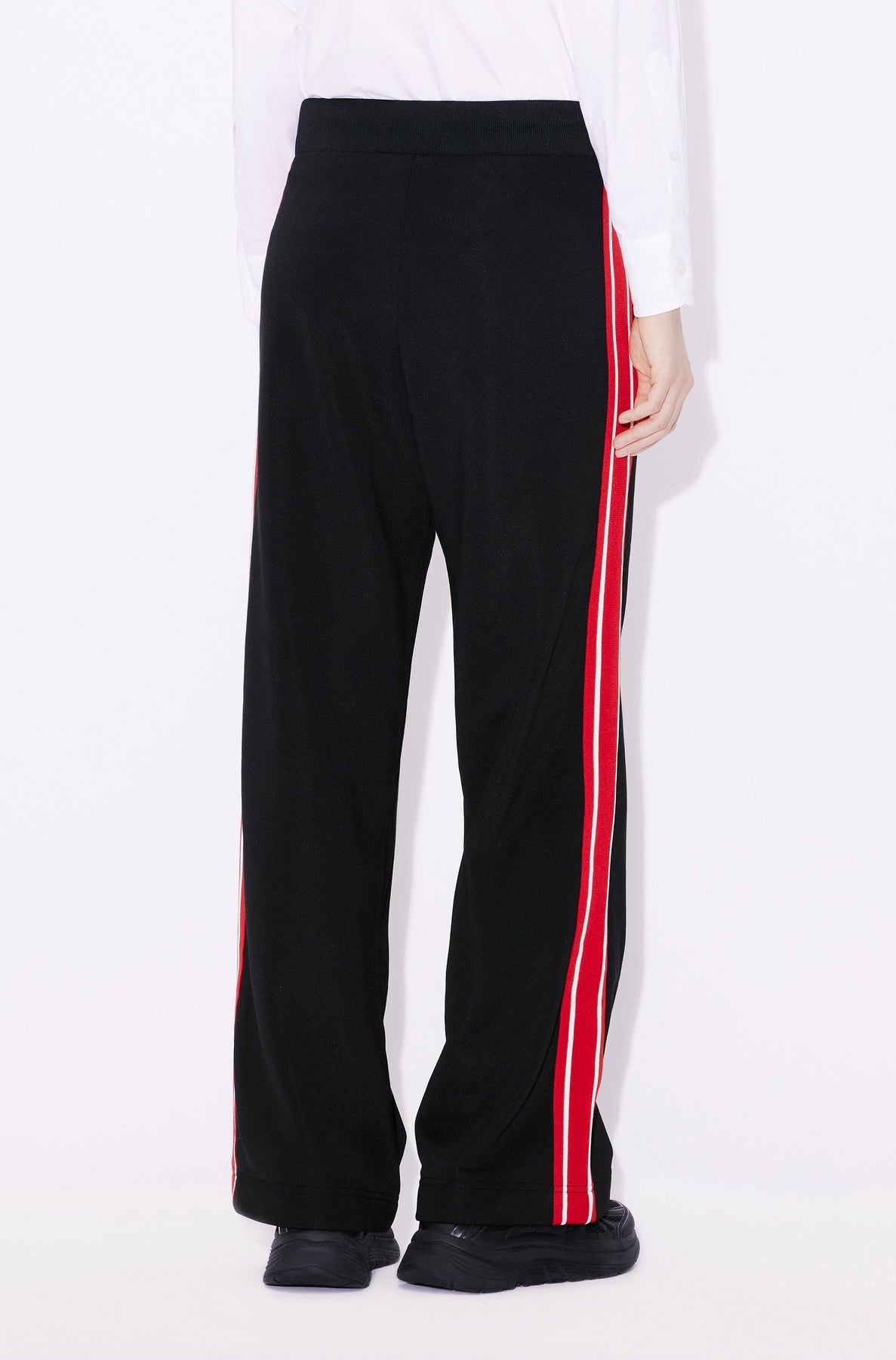 Year of the Dragon embroidered jogging trousers - Black