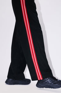 Year of the Dragon embroidered jogging trousers - Black
