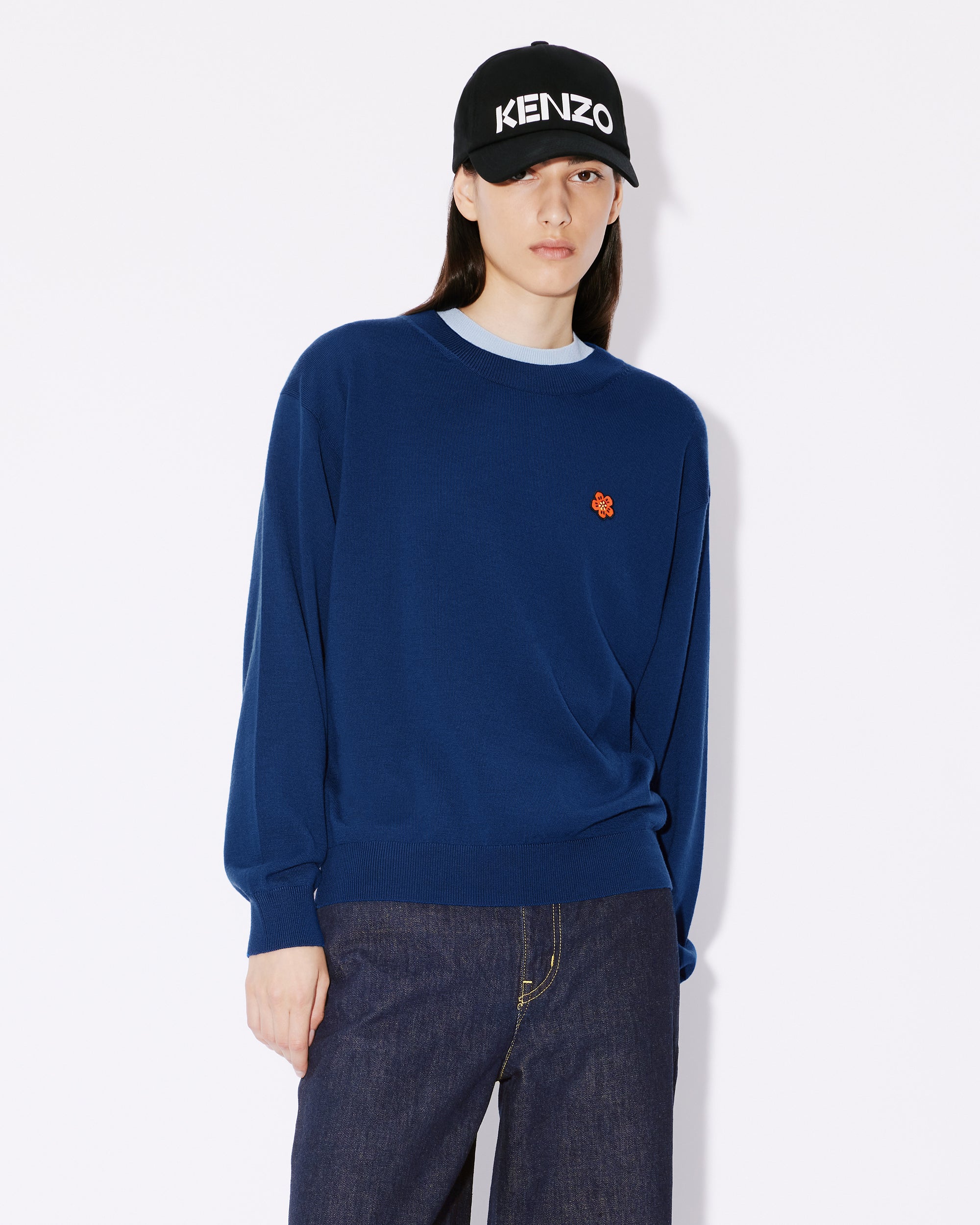 Boke Flower Crest Logo Jumper