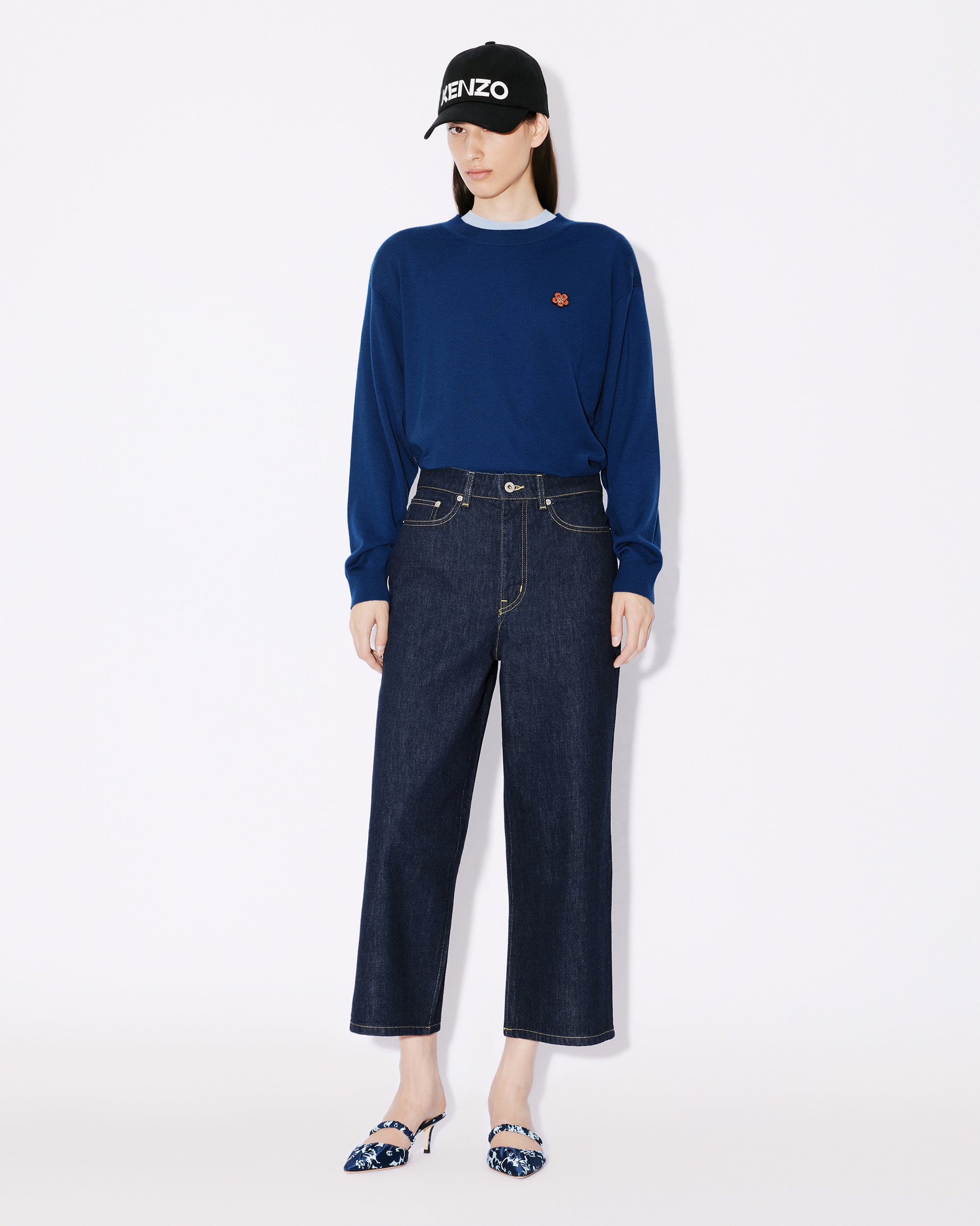 Boke Flower Crest Logo Jumper