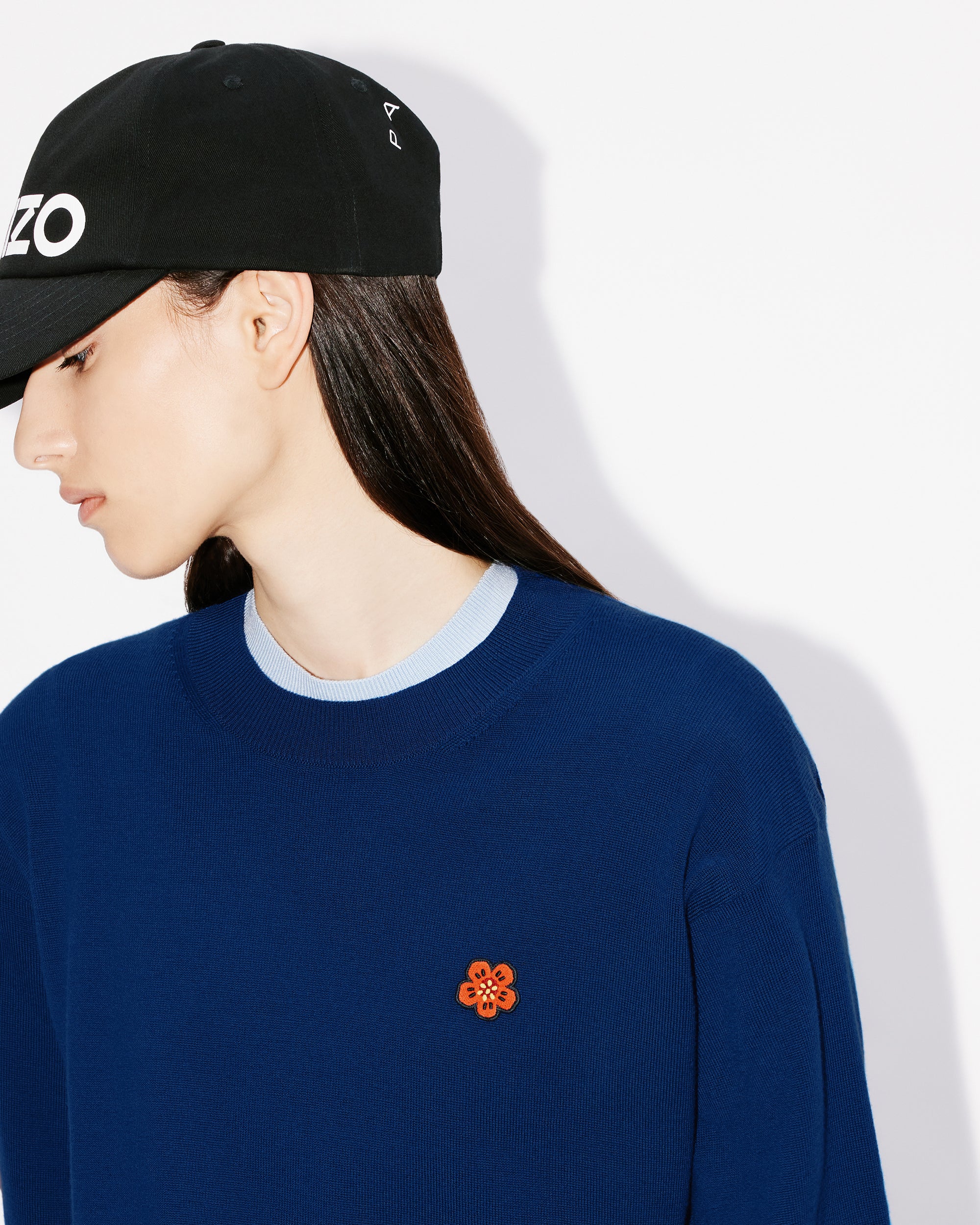 Boke Flower Crest Logo Jumper