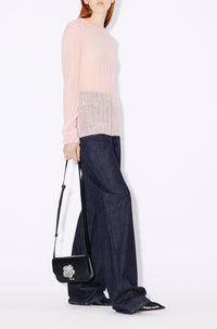 Sheer Solid Jumper