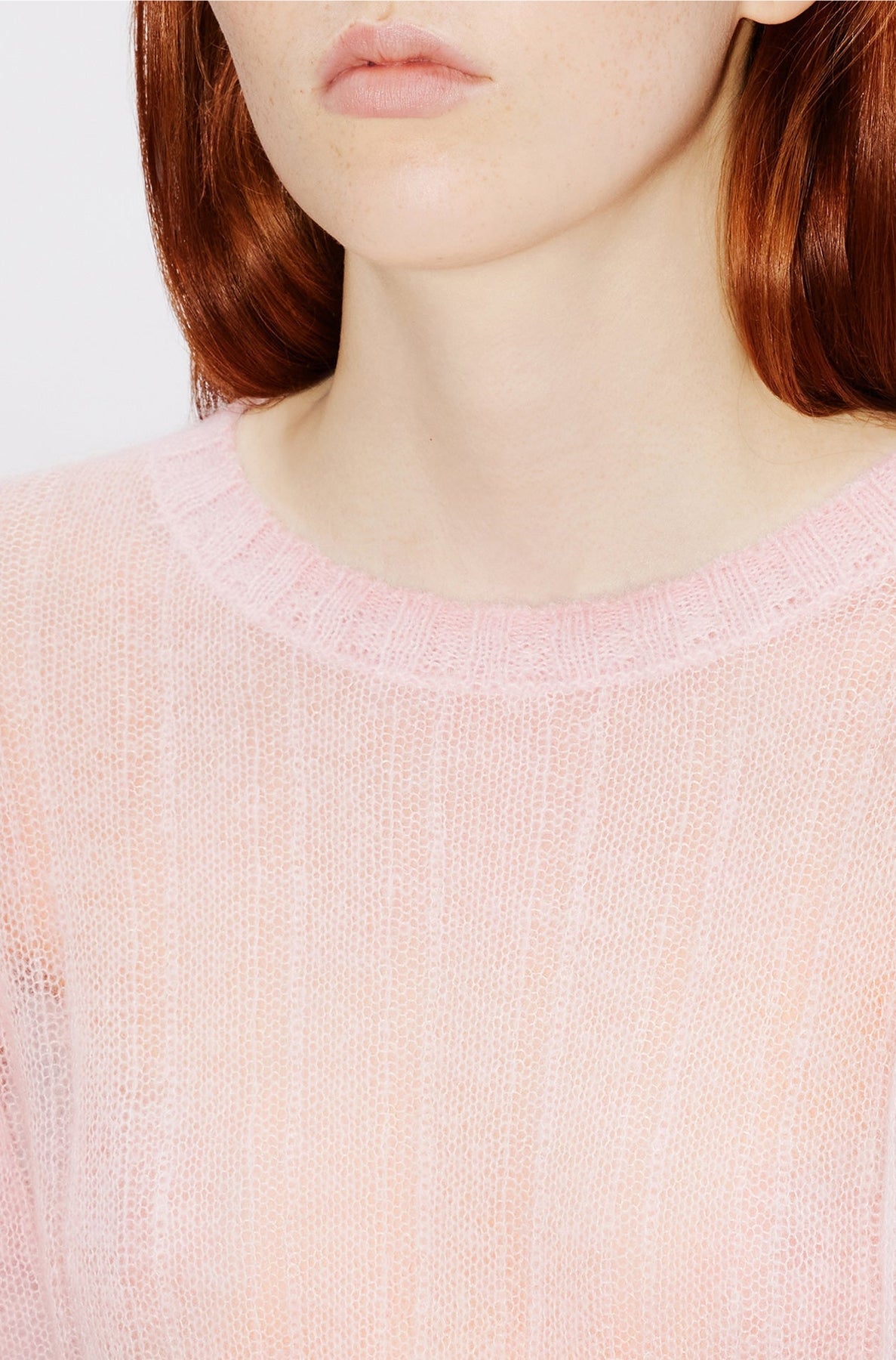 Sheer Solid Jumper