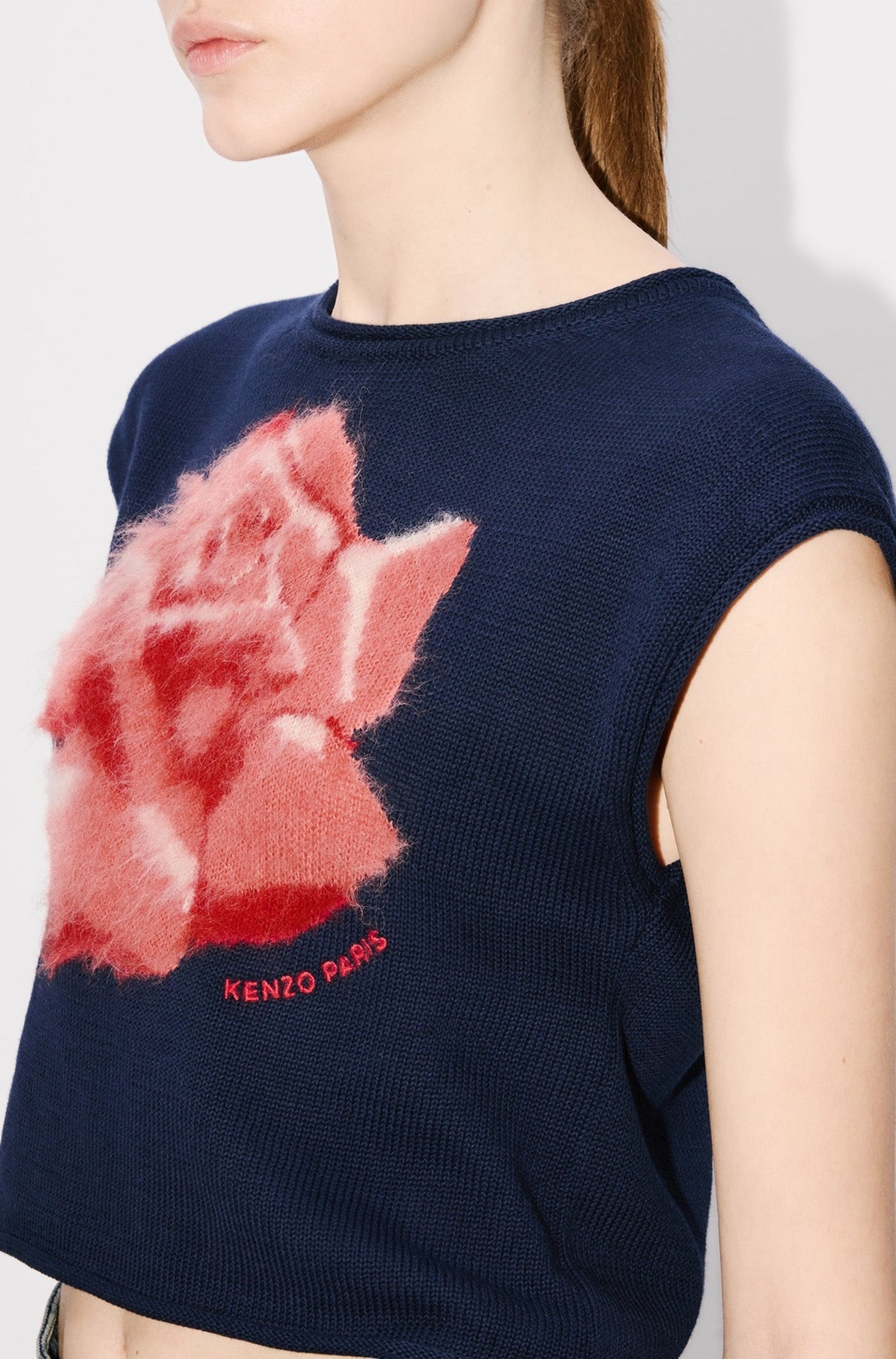 Kenzo Rose Top