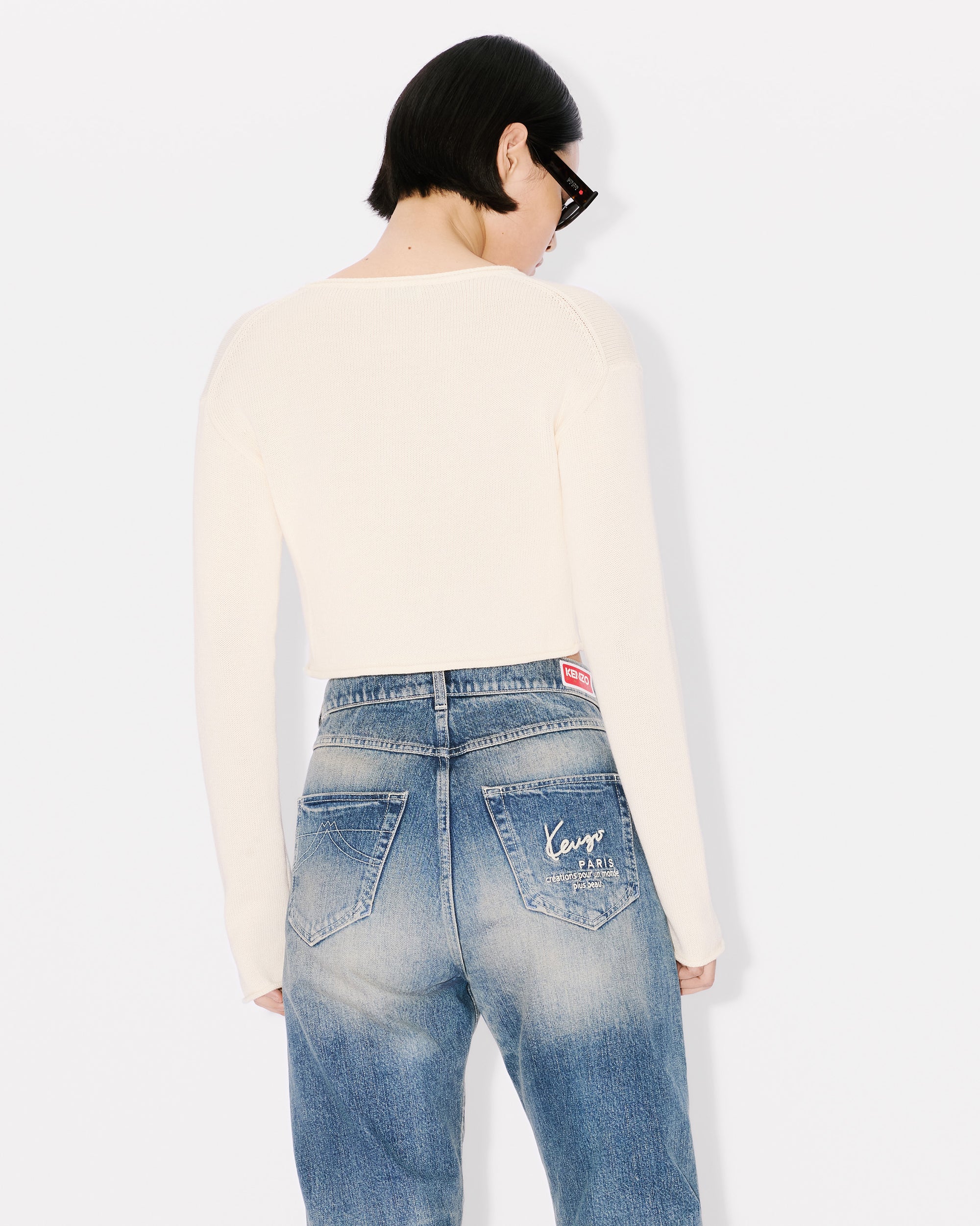 Pull "Kenzo Rose" - Off White