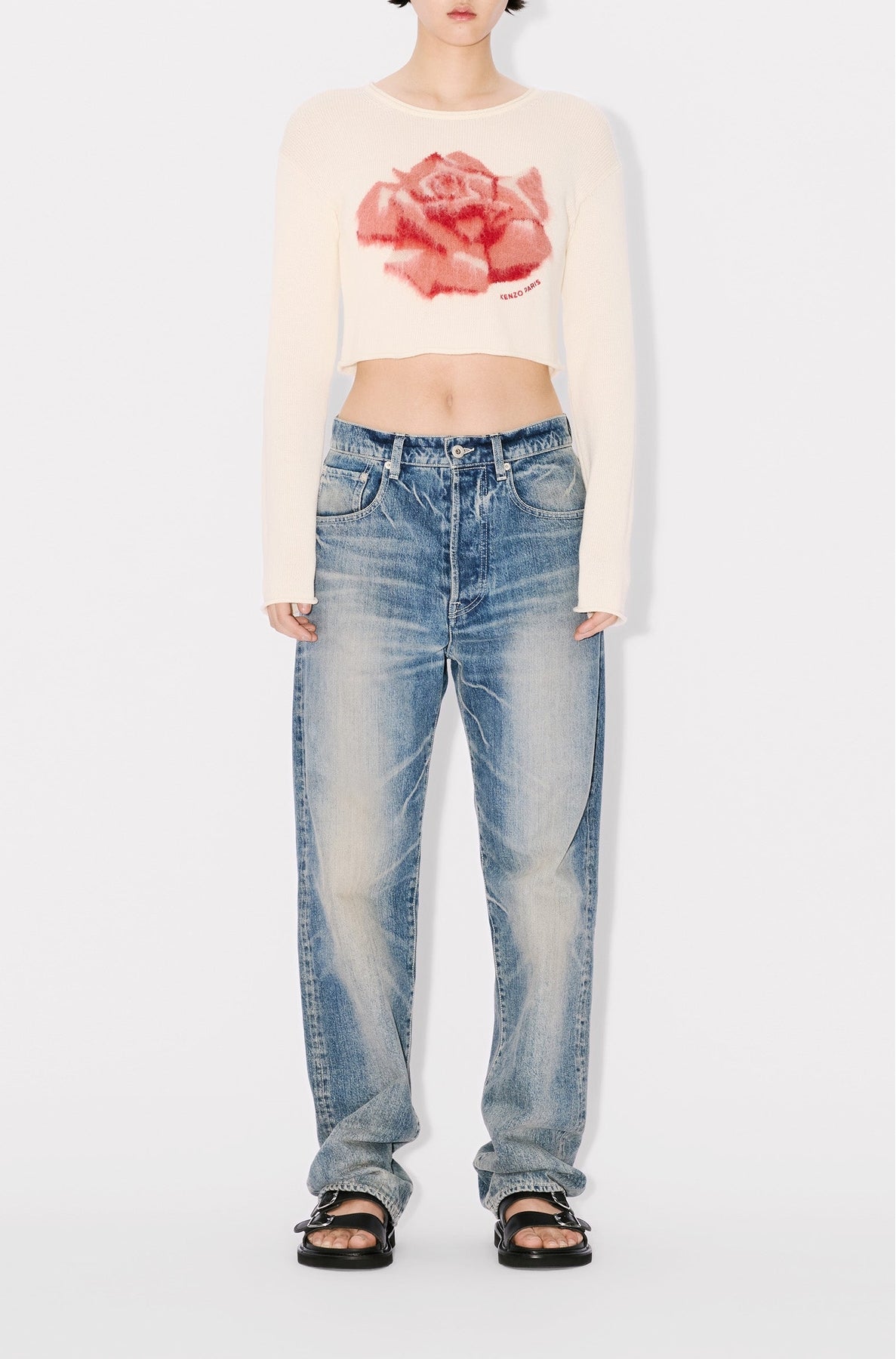 Pull "Kenzo Rose" - Off White