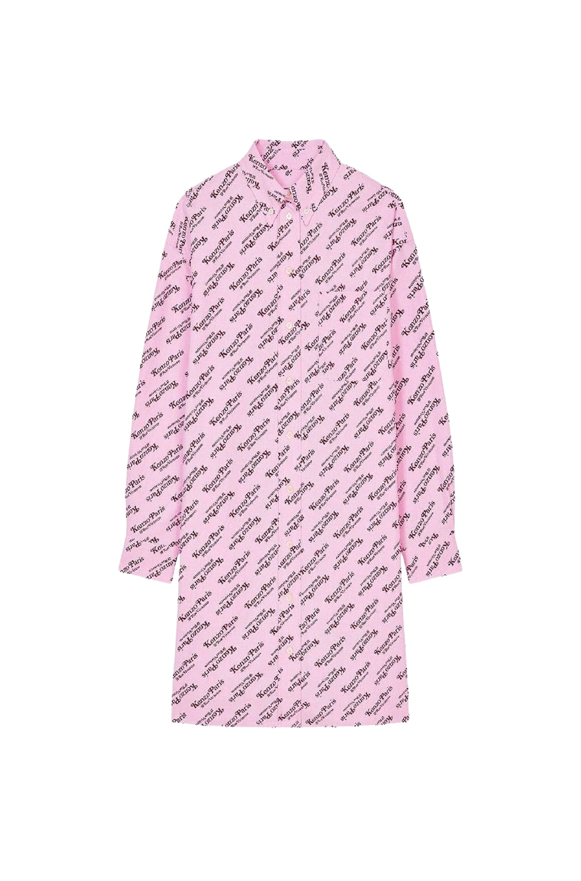 Robe chemise Kenzo by Verdy - Rose