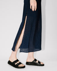 Boke Fabric Long Dress