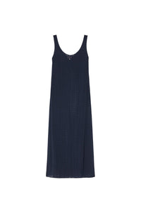 Boke Fabric Long Dress