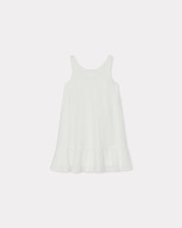 Kenzo Boke Flower Broderie Anglaise Dress - Off White