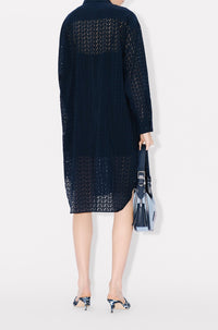 Boke Flower Shirting Dress