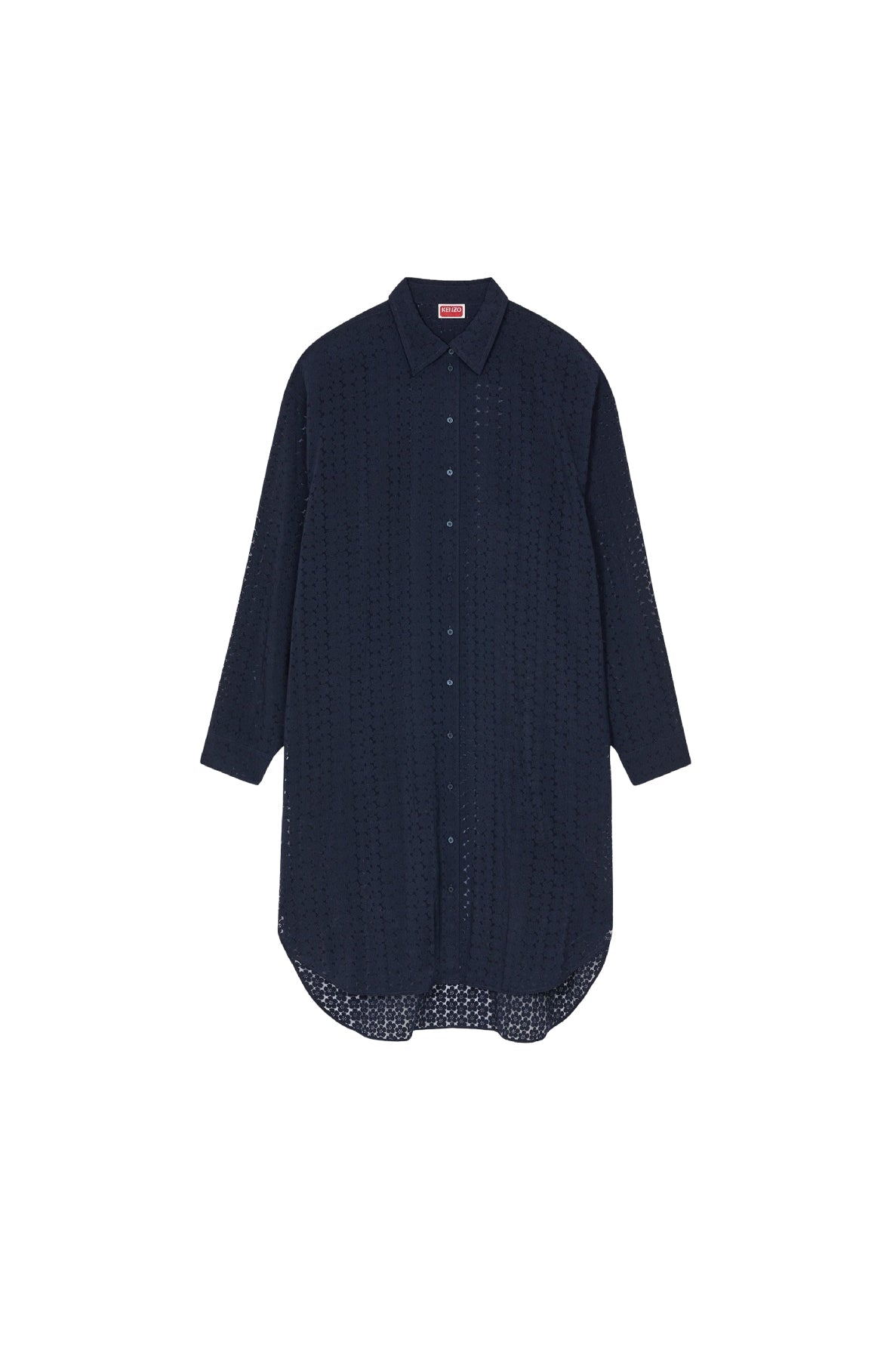 Boke Flower Shirting Dress