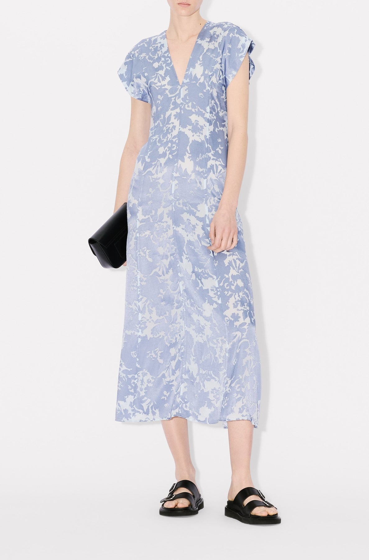 Flower Camo Elongated Dress