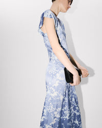 Flower Camo Elongated Dress