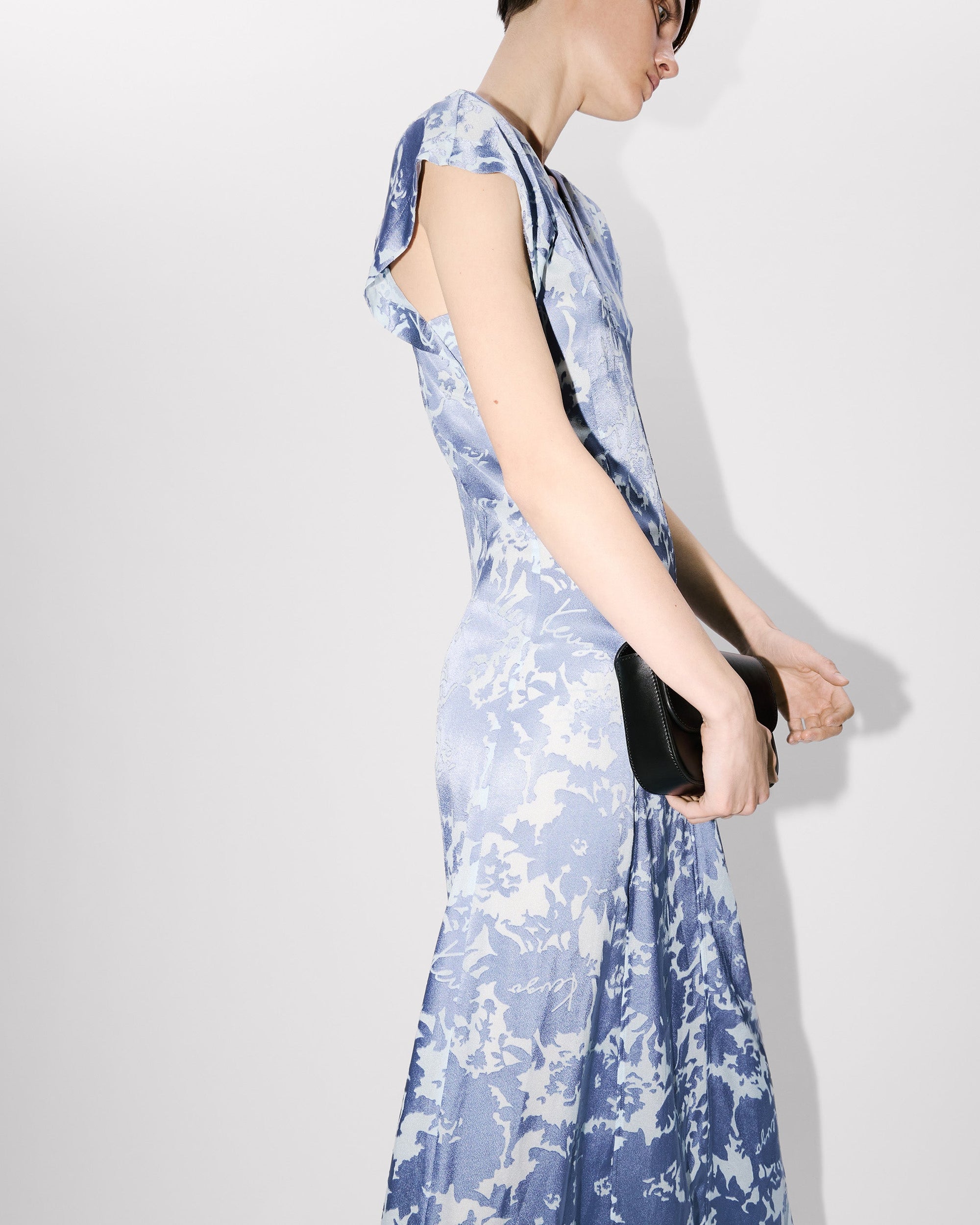 Flower Camo Elongated Dress