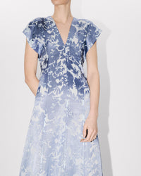 Flower Camo Elongated Dress
