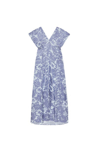 Flower Camo Elongated Dress
