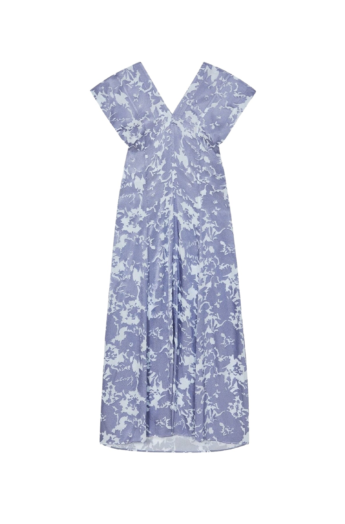 Robe longue Kenzo Flower Camo - Blue