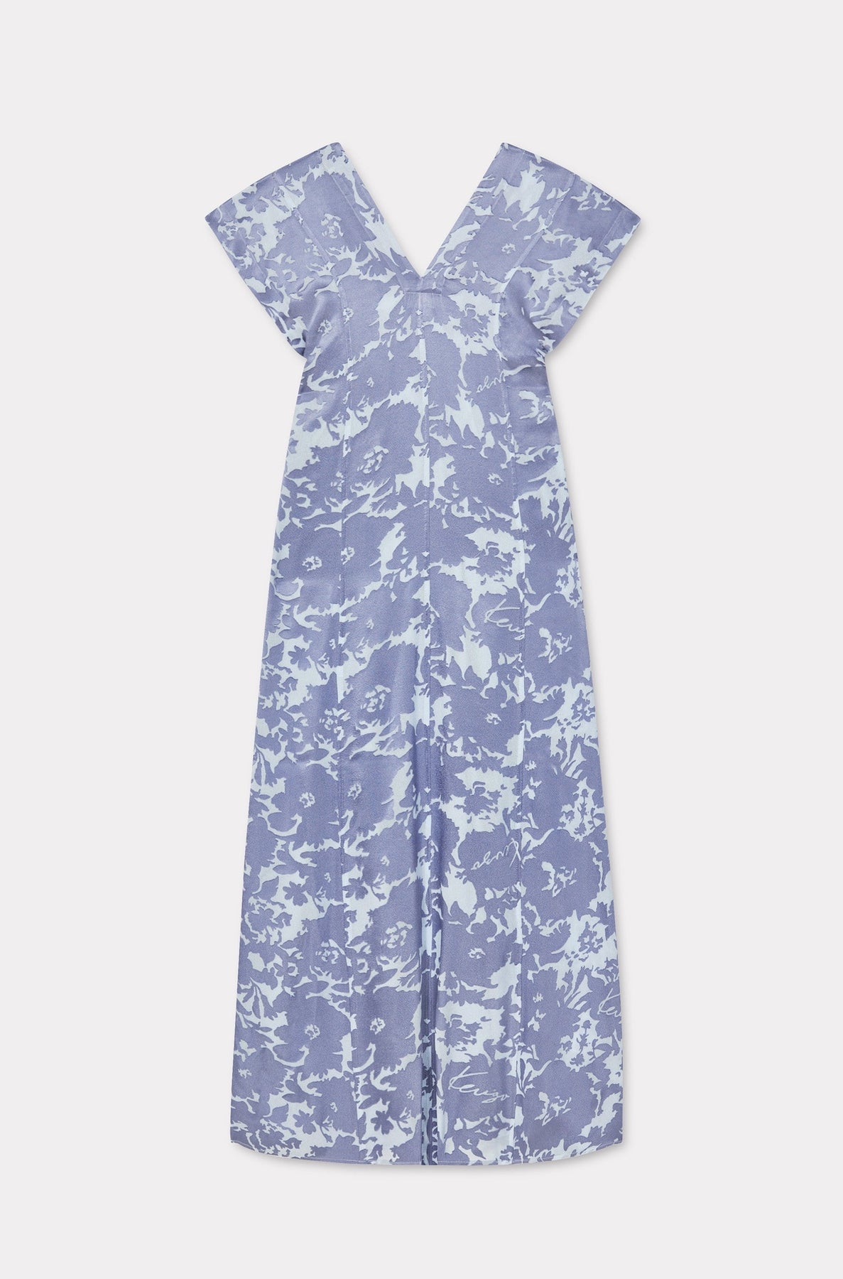 Robe longue Kenzo Flower Camo - Blue
