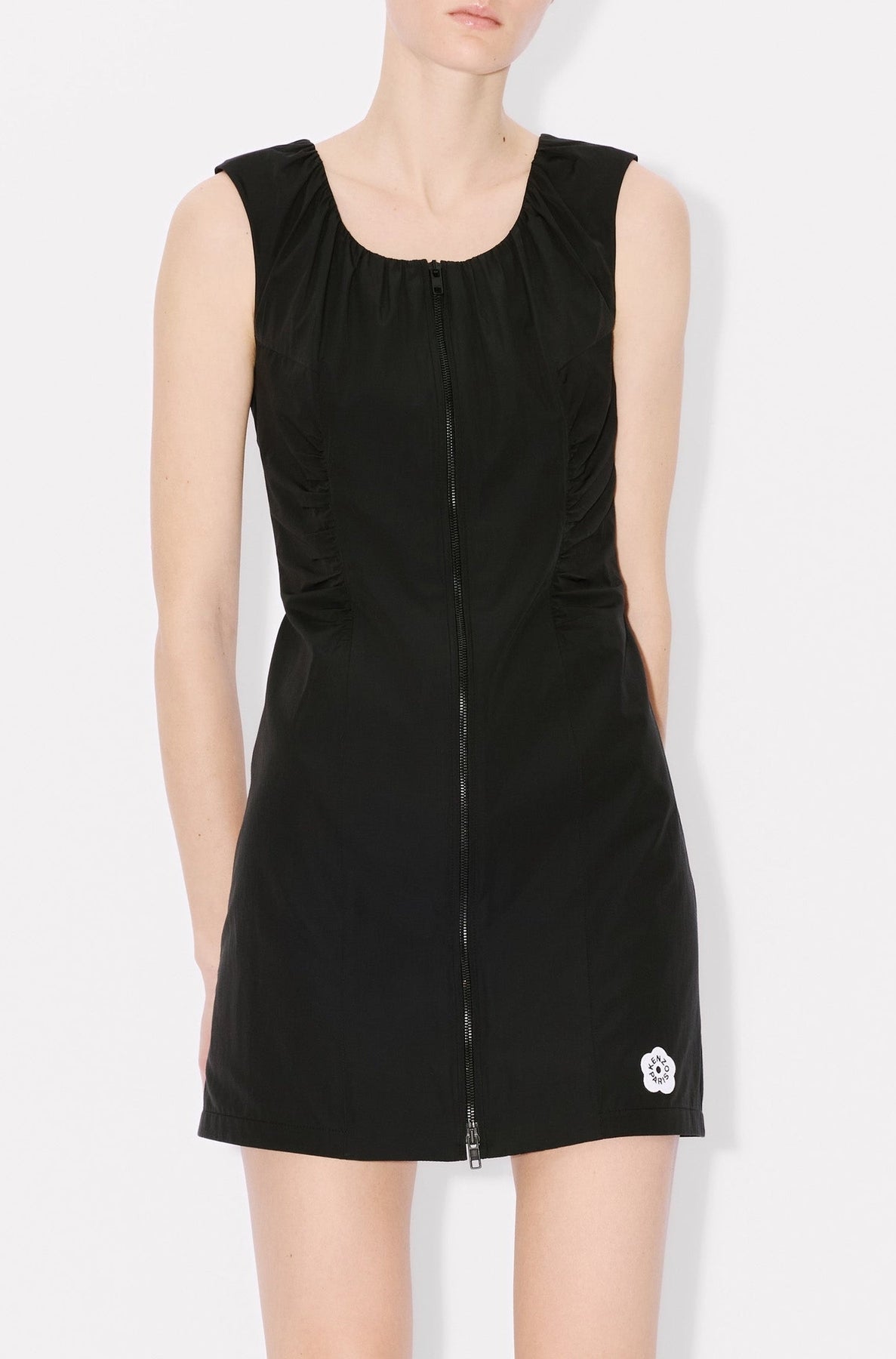 Robe ajustée Boke Flower 2.0 technique - Black