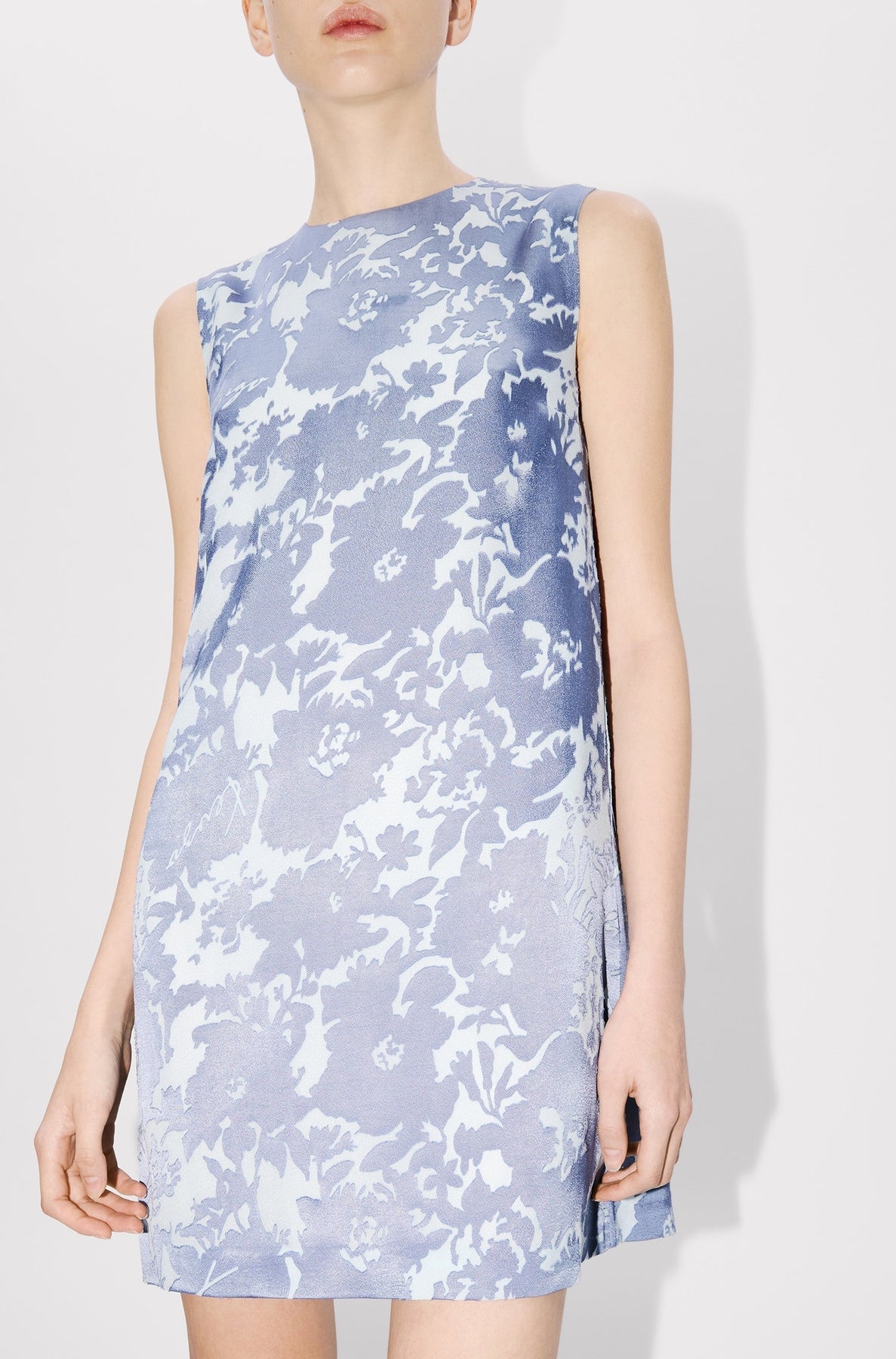 Robe courte Kenzo Flower Camo - Blue