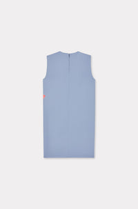 Robe courte brodée Kenzo Rose - Blue