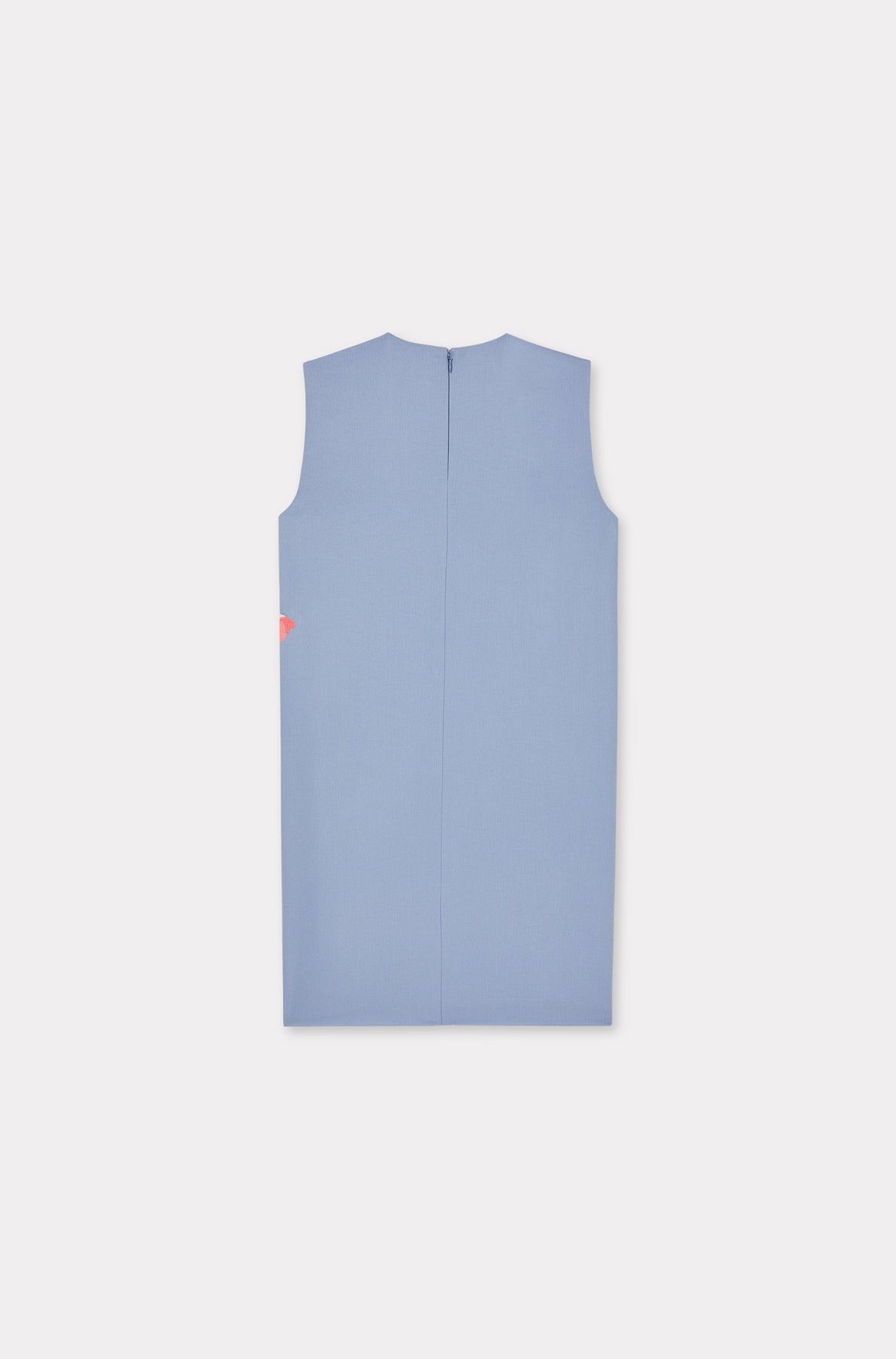 Robe courte brodée Kenzo Rose - Blue