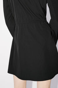 Robe chemise Boke Flower 2.0 technique - Black