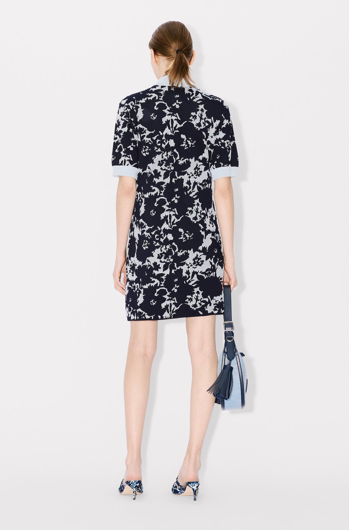 Robe Kenzo Flower Camo - Midnight Blue