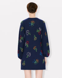 Kenzo Drawn Flowers Dress