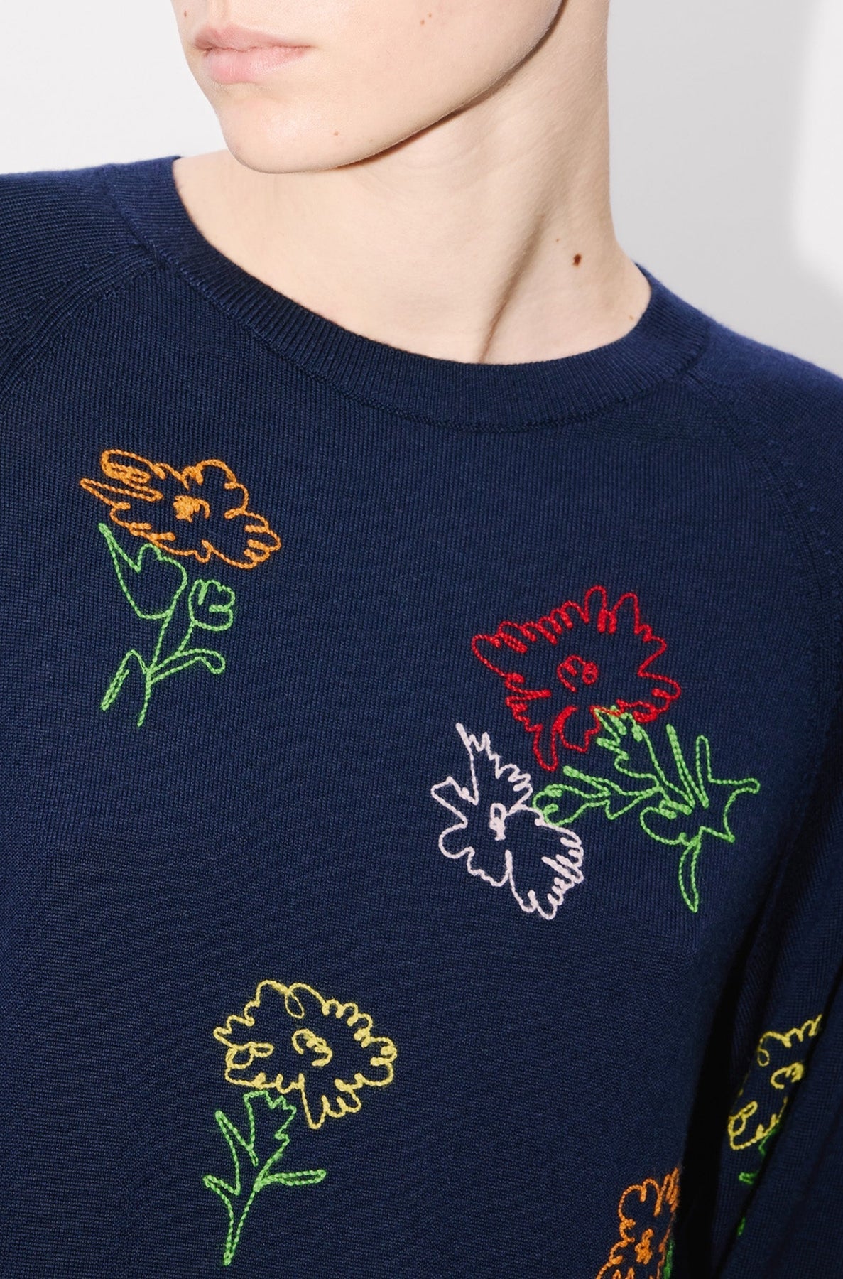 Kenzo Drawn Flowers Dress
