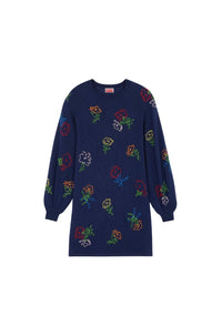 Kenzo Drawn Flowers Dress